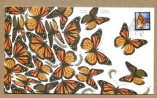 CANADA 2014 First Day Cover Sc#2708 MONARCH BUTTERFLY Single 22¢ FDC