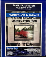 Massey Ferguson MF185 MB185 Hay Baler Operators Manual - Printed - FREE DELIVERY