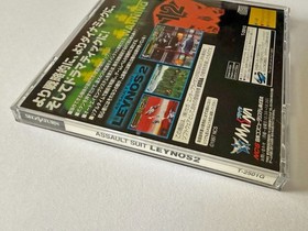 Assault Suit Leynos 2 w/Spine Reg-Card Sega Saturn SS Masaya Action Game Japan