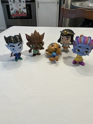 Netflix Super Monsters 4  LOT of 5 Figures Netflix Super Monsters