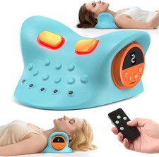 2026 Neck Massager 4-In-1 with Deep Tissue 3D Kneading  Soothing Heat - Portabl