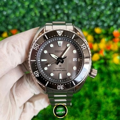 Rare SEIKO JDM Exclusive SBDC177 King Sumo Grey Pattern Gradient Automatic Watch