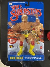 WWE Mattel Superstars Hulk Hogan Action Figure LJN Style Retro Wrestling Toy