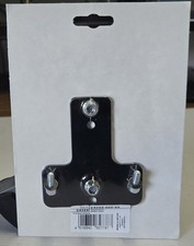 Konig & Meyer K&M 24359 Adapter Plate 6 (Black) Genelec 800 Series Speakers