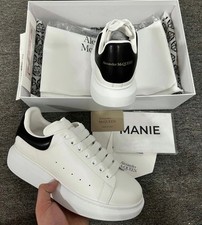 Alexander McQueen Schuhe weiß mit Absatz sch...