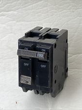 General Electric THQL2100 2 Pole 100 AMP Circuit Breaker 100A 120/240VAC