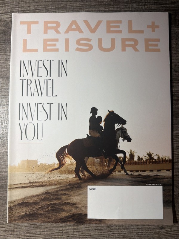 Travel Leisure Magazine Nov 2021 Invest You Anguilla Tennis Martin Luther KingJr