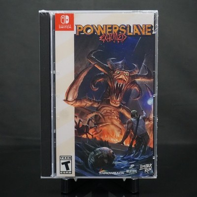Nintendo Switch - Powerslave Exhumed Classic Edition -- New, Limited Run #174