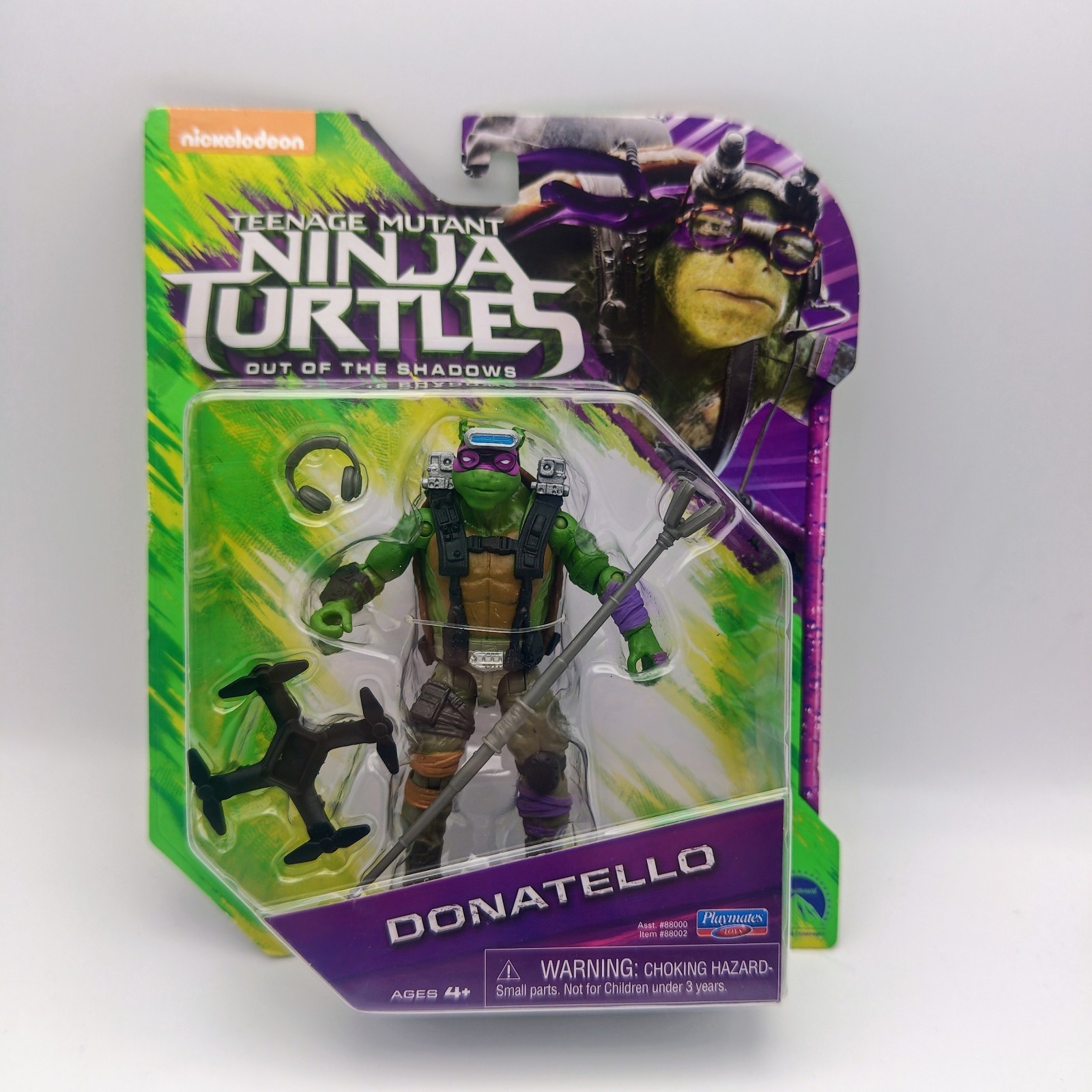 Teenage Mutant Ninja Turtles Out Of The Shadows Donatello Action Figure TMNT