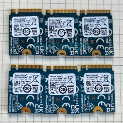 WD CH SN560 1TB M.2 2230 SSD NVMe PCIe 4.0 x2 For Xbox Series X/S