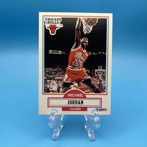 Michael Jordan 1990 Fleer 26 Chicago Bulls