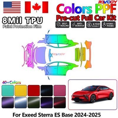 Color Precut PPF Paint Protection Film For Exeed Sterra ES Base 2024-2026 8.5mil