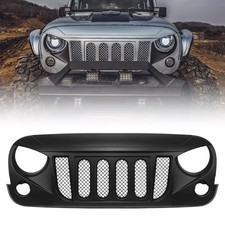 Front Grill for Wrangler JK JKU 2 & 4 Door 2007-2018 Rubicon Sahara Sport