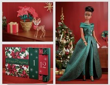 Barbie 12 Days Of Christmas Doll & Accessories - Advent Calendar - HJX13 ~#6841