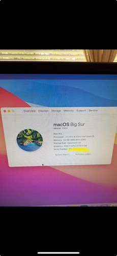 Late 2013 Mac Pro 3.5 GHz 6-Core Intel Xeon E5 64GB Ram 256GB SSD FirePro D700 - Picture 7 of 7