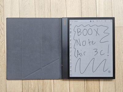 BOOX Note Air 3C Bundle with Stylus and Folio Case in Original Packaging