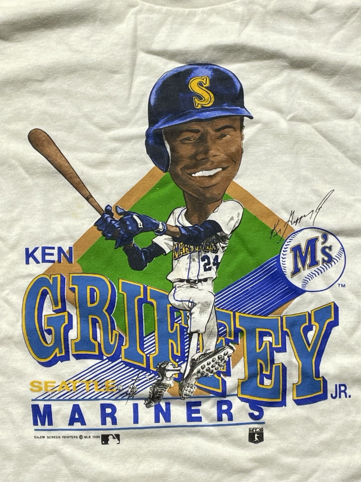 ALTRA T shirt Griffey Jr nuova senza etichette adulto bambino (vedi foto per dettagli)