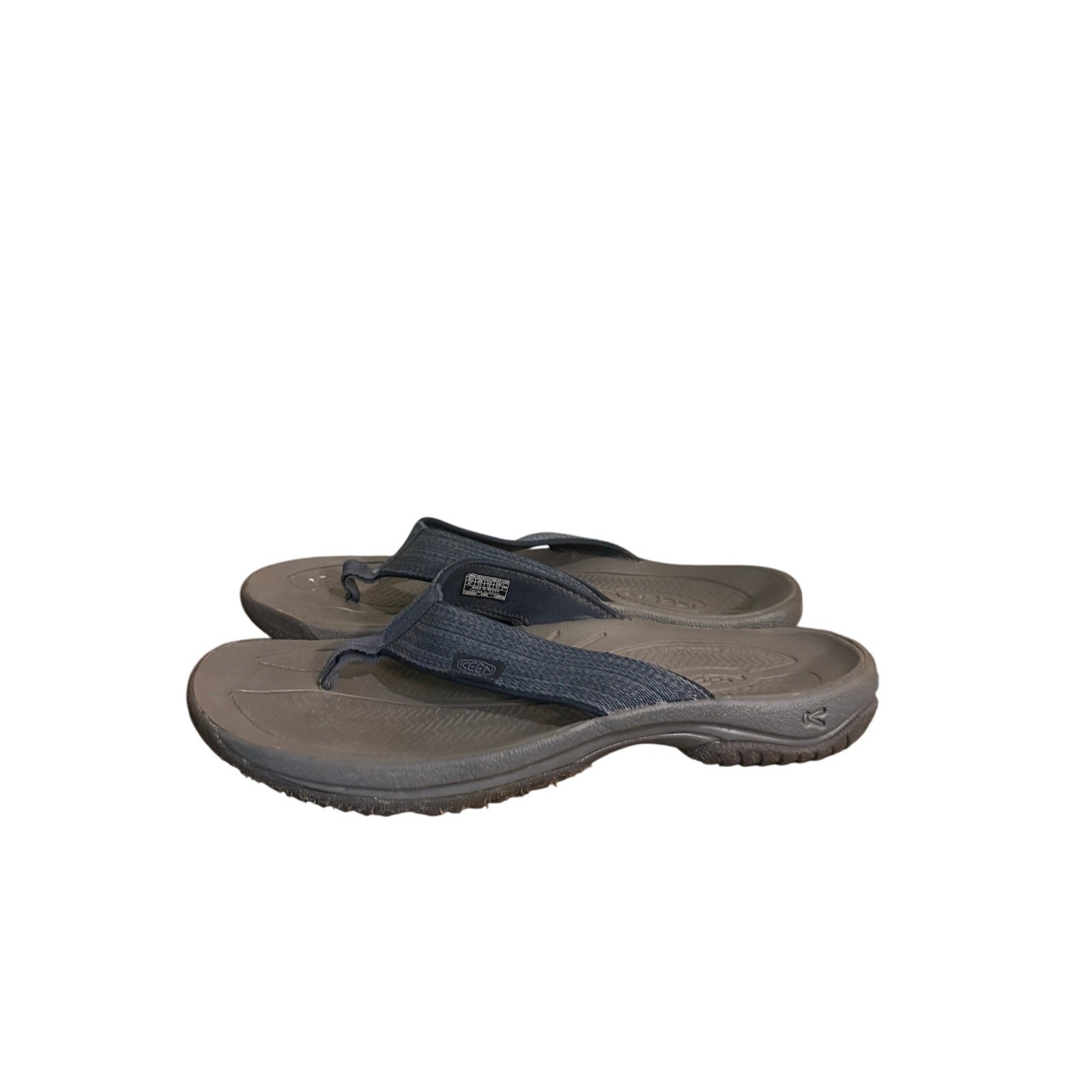 Infradito Keen Kona Acciaio Grigio Blu Navy Uomo 13 Buone Condizioni