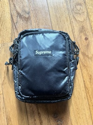Supreme x Cordura brand fabric 2017 crossbody pouch black Authentic