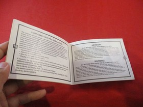 Die Hard Nintendo NES Instruction Manual Booklet ONLY