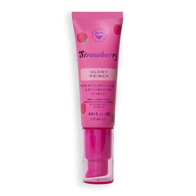 Glow Primer 25ml I Heart Revolution Schimmer Hyaluronsäure Vegan Erdbeere