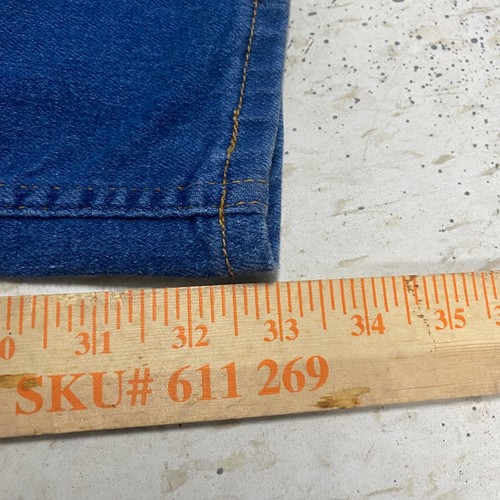 Vintage Levis Action Jeans Mens W42 L34 Blue Denim Jeans Bootcut Comfort Fit - Picture 8 of 8