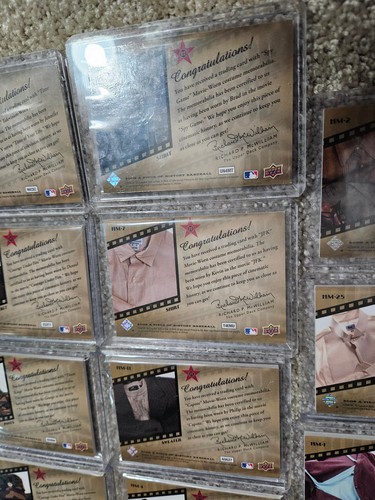 🌟(14) 2008 Upper Deck A Piece of History Hollywood Memorabilia Card Lot - Picture 12 of 14