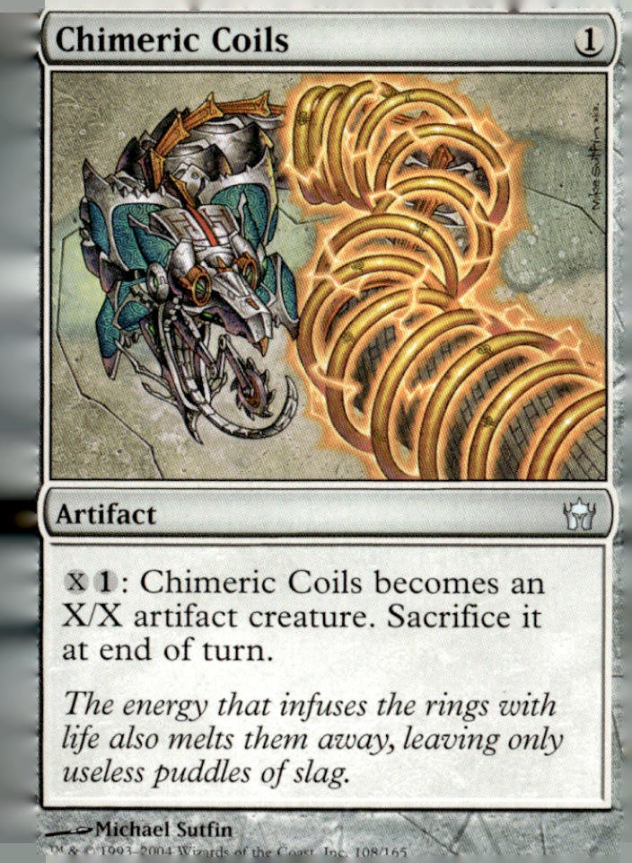 Fifth Dawn #108 Chimeric Coils