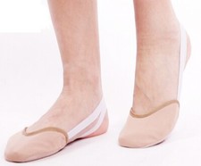 NEW Canvas Half Shoes Ballet Eurythmics Belly Dance Costumes Foot Pads Footwear