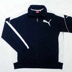black and white puma jacket