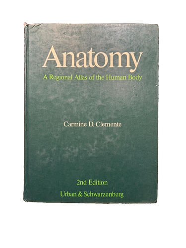 Anatomy Regional Atlas Of The Human Body 2nd Edition By Carmine D. Clemente 1981 - Picture 8 of 8