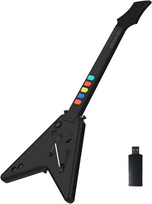 DOYO NBCP Wireless Guitar Hero Controller for PS4, PlayStation 4, PC, PS3, Clone