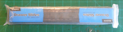 BAIDICE Soft Close Metal Drawer Slides Rails 12'' 100lbs Side Mount Ball Bearing