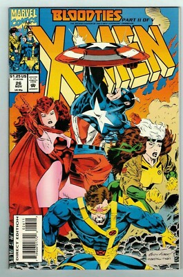 X-MEN #26 (VOL 2)  MARVEL COMICS WOLVERINE 1991 mint