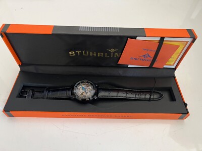 NEW STUHRLING ORIGINAL AUTOMATIC 20 JEWELS KRYSTERNA CRYSTAL CAL ST-