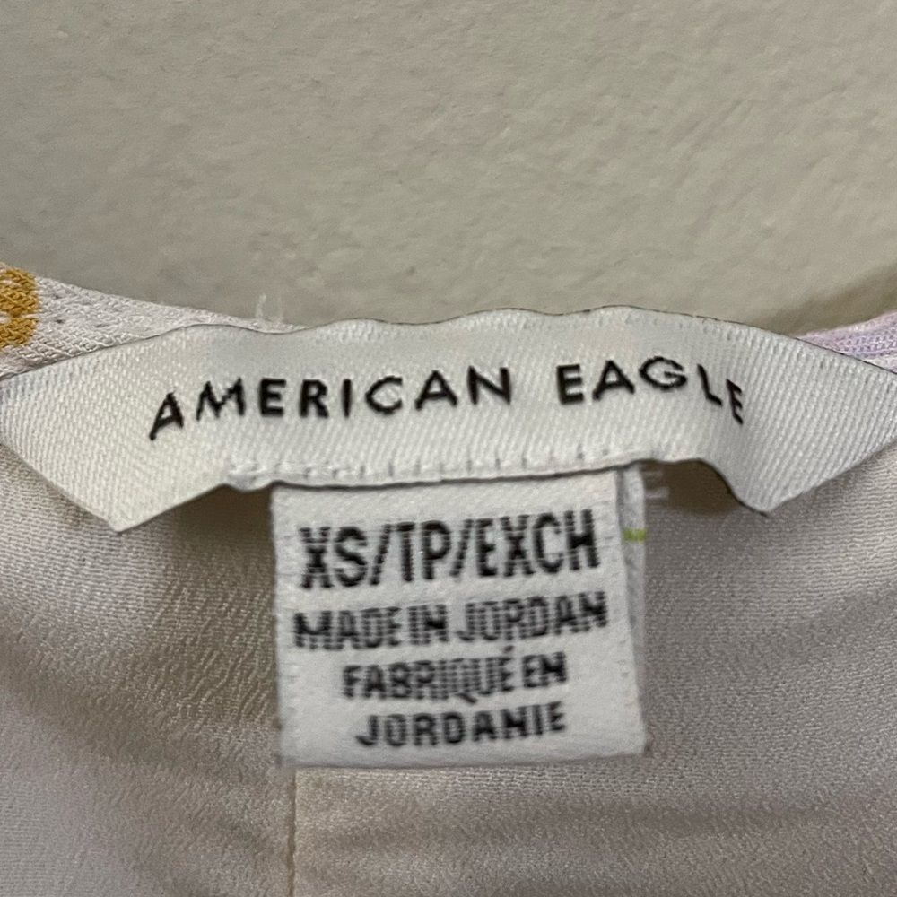 American Eagle Floral Button Down Mini Dress - XS - image 6