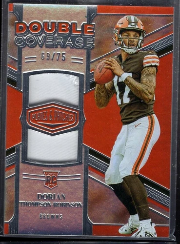 2023 Panini Plates & Patches Dorian Thompson-Robinson #DC-38