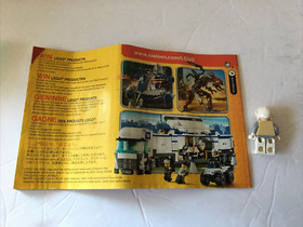 LEGO Star Wars 7749 Echo Base Instruction Booklet Only Manual Book + Minifig Lot