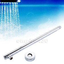 Heavy Duty Chrome Brass Wall Mount Shower Arm - Round