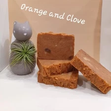 Nye's Homemade Orange and Clove Hot pressed Soap
