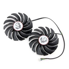 For GTX1080ti 1080 1070ti 1070 1060 GAMING Graphics Card 1 Pair Cooling Fans