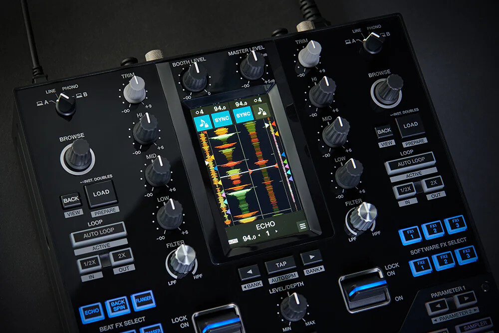 Pioneer DJM-S11 2-Channel 4-Deck DJ Mixer DECK MOVE NEW AC 100