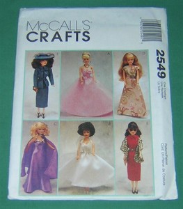 doll gowns