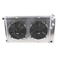 For 1968-1972 Chevelle Gto Cutlass Lemans 7.4l 161 4-rows Aluminum Radiatorfan