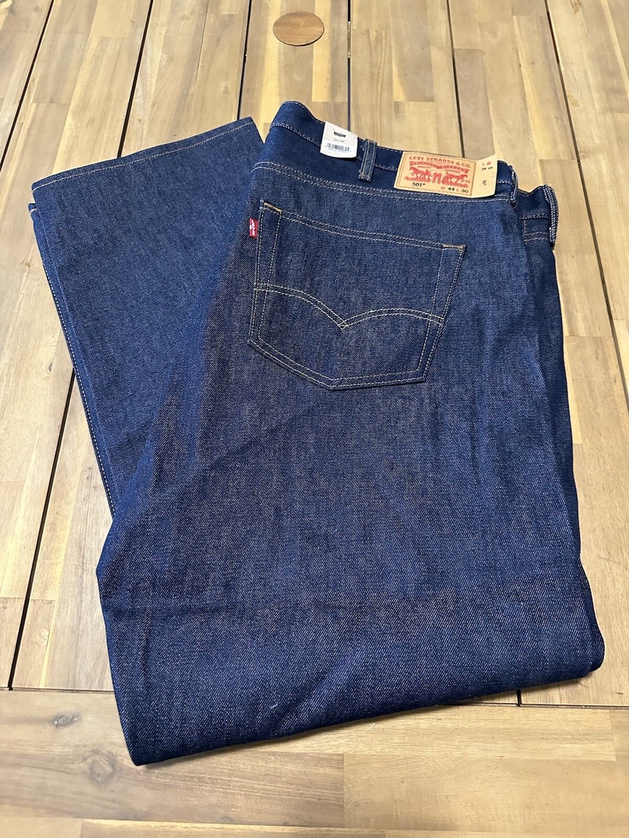 Levi's 501 Original Shrink to Fit Jeans Blue Button Fly Straight