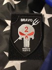 DEVGRU NSWDG Navy Seal Team NST BRAVO Skull Shield Hk/Lp TAN Patch