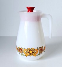 Kanne Krug 3279 Jenaer Glas 700ml Opalglas Bl...