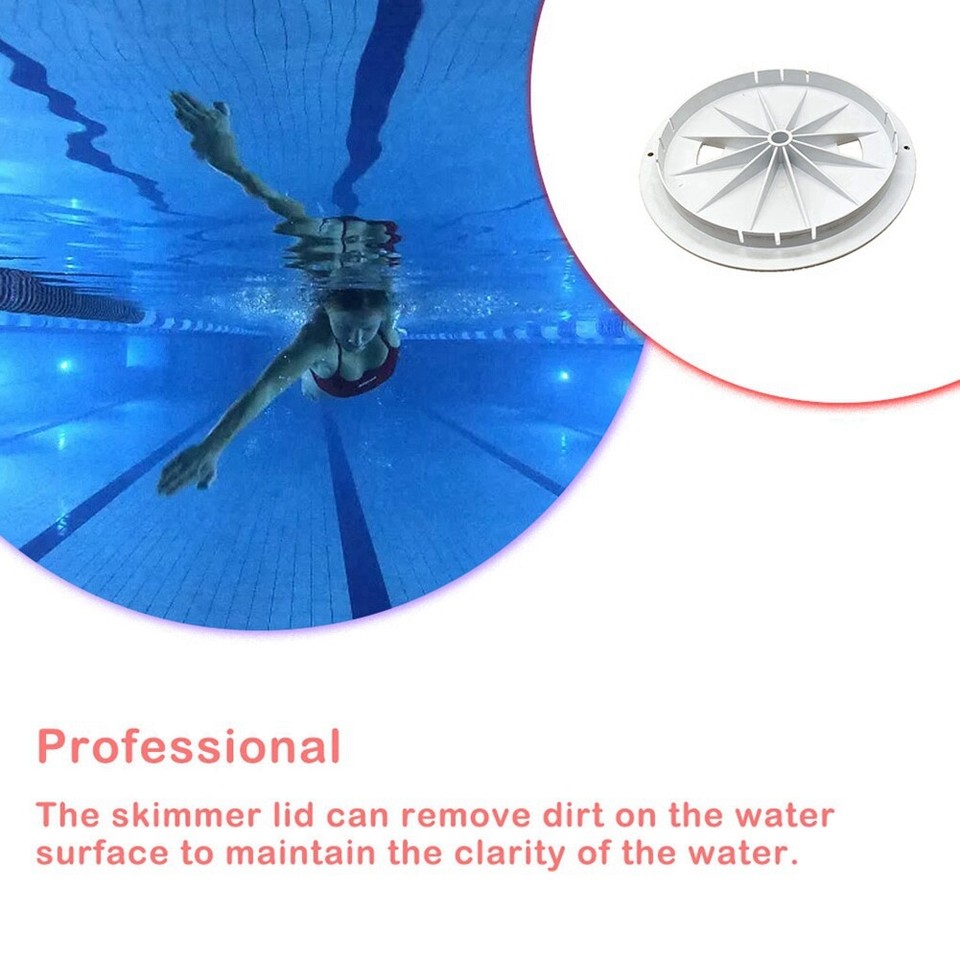 Skimmer Cover Lid 10 Inch Round Replacement Covers Filtering Lid Pools