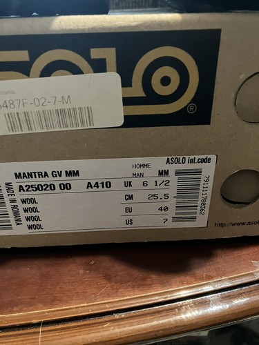 ASOLO Mantra GV Men’s Hiking Shoes - Picture 4 of 4