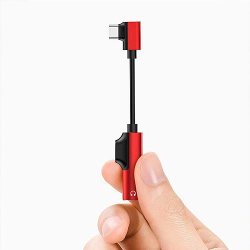 Type-C To 3.5mm And Charger 2 In 1 Headphone AUX Audio Jack USB C Cable Adapter✯ - Picture 5 of 17